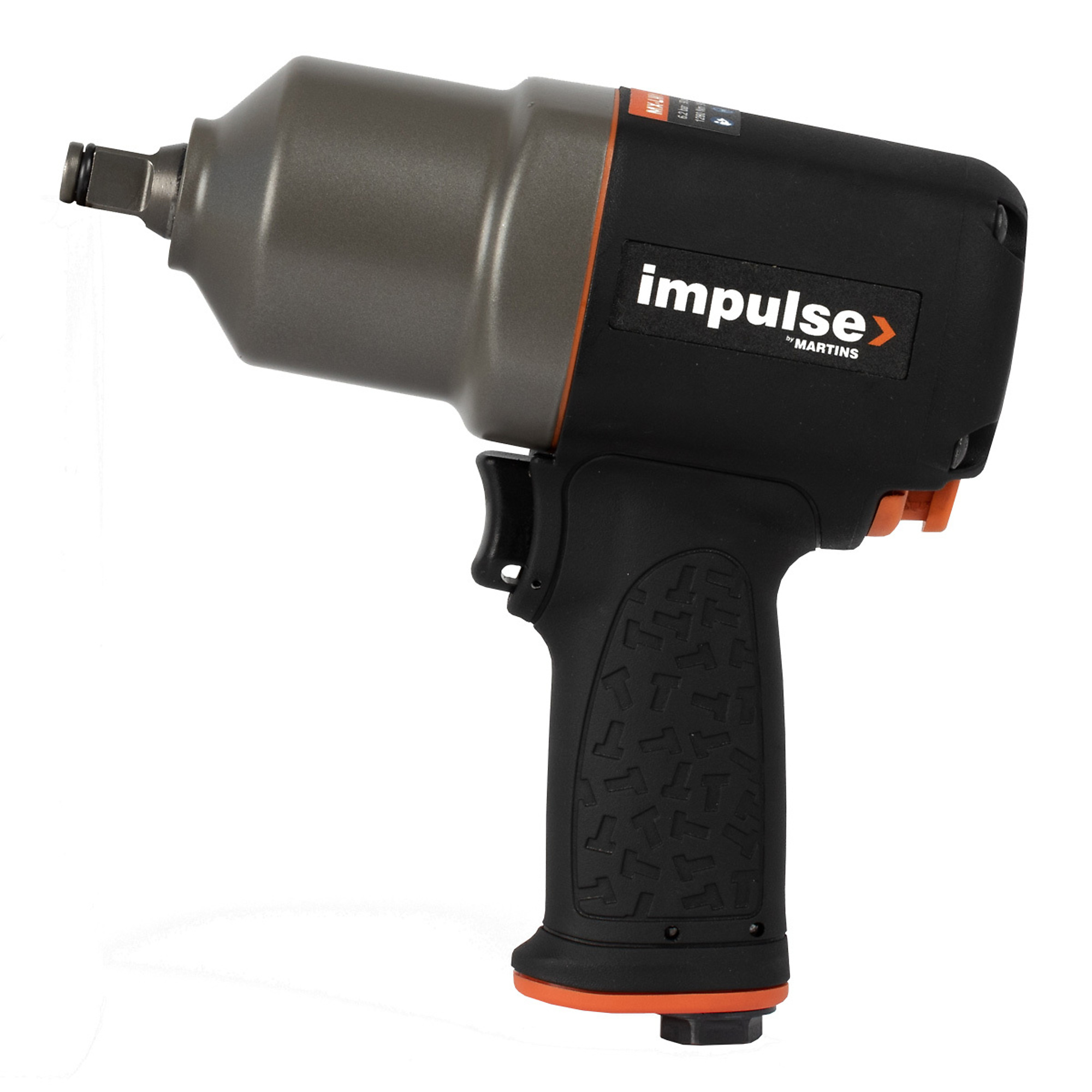 Martins Industries Impulse Lightweight Impact Wrench — 1/2in., 945 ft.-lb. Torque, 8500 RPM, Ergonomic Handle, Model# MX-LW1